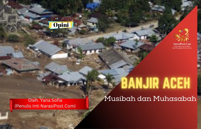 "Menggapai rida dan ampunan dari Allah Swt. serta mewujudkan ketaatan jemaah adalah poin utama muhasabah kita sebagai hamba yang sedang ditimpa berbagai bencana. Terlebih, Allah telah berkali-kali memperingatkan kita lewat berbagai musibah di antaranya gempa Sukabumi, erupsi Semeru, erupsi Gunung Kerinci, gempa Jember, puting beliung di Yogyakarta, dan yang terakhir banjir di Aceh."