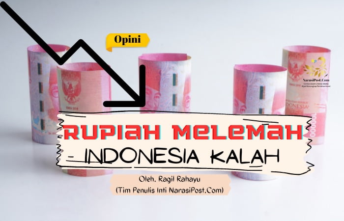 Rupiah Melemah, Indonesia Kalah