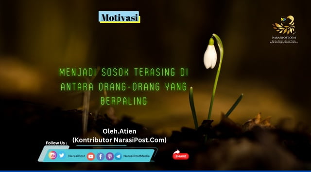 Menjadi orang asing