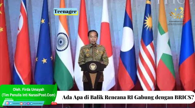 Dibalik rencana RI gabung BRICS