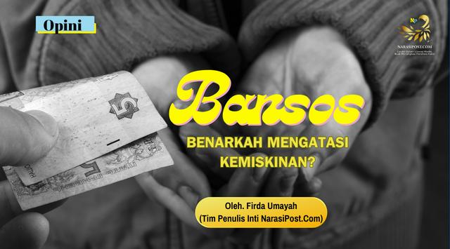 Bansos mengatasi kemiskinan