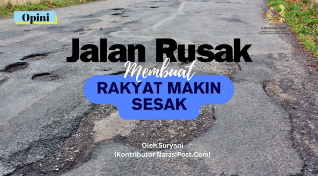 Jalan rusak