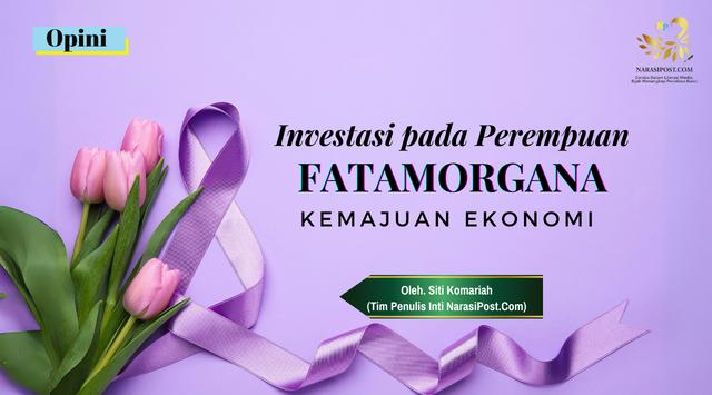 Investasi pada perempuan,Fatamorgana kemajuan ekonomi