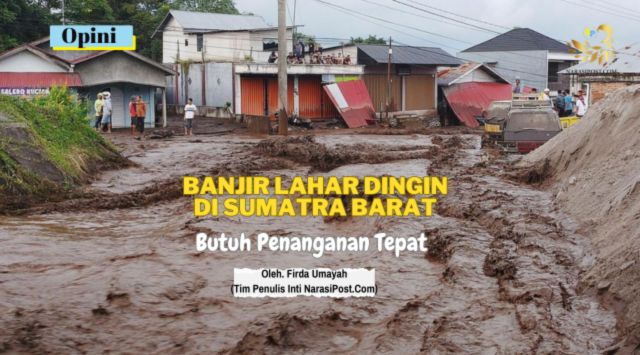 Banjir lahar dingin di Sumatra Barat