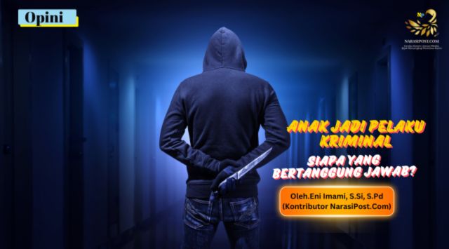 Anak jadi pelaku Kriminal