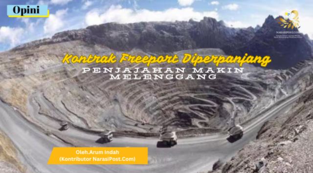 Kontrak freeport di Perpanjang