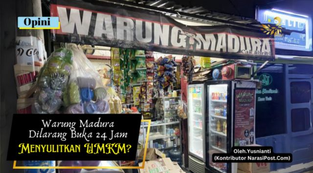 Warung Madura dilarang buka 24 jam