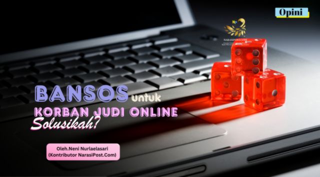 Bansos untuk korban judi onlines