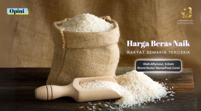 Harga beras naik