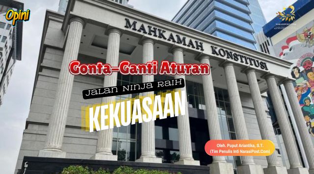 Gonta Ganti Aturan Jalan Ninja Raih kekuasaan