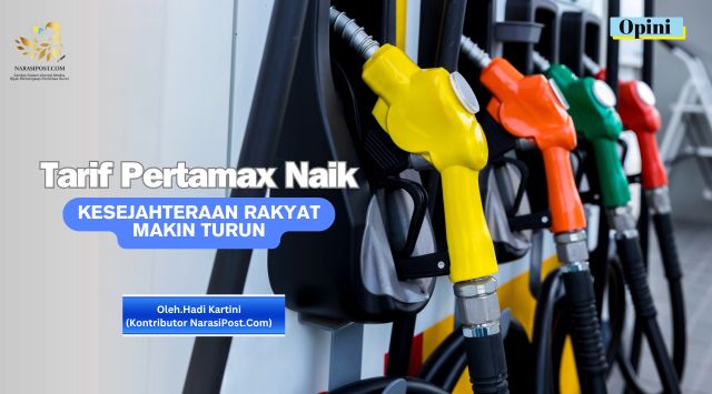 tarif Pertamax Naik, kesejahteraan rakyat turun