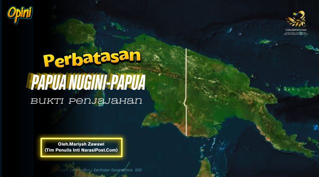 Perbatasan Papua Nugini, Bukti Penjajahan