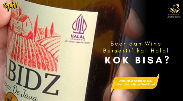 Beer dan Wine bersertifikat Halal