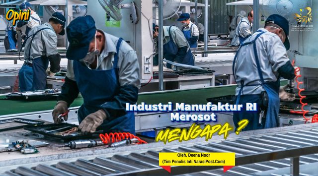 Industri Manufaktur RI Merosot