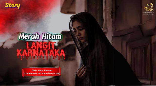 Merah Hitam langit Karnataka