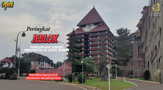 Peringkat Jeblok Perguruan Tinggi Indonesia di level Dunia