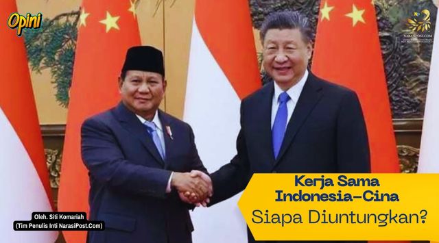 Kerjasama Indonesia Cina, siapa diuntungkan