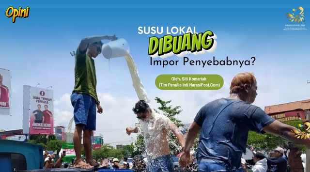 Susu lokal dibuang, impor penyebabnya